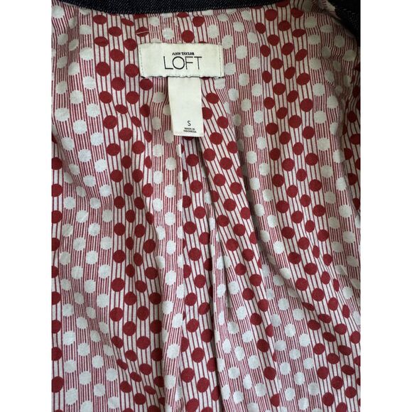 Vintage 90's LOFT Denim Peacoat Jacket (Dark Wash) - Picture 9 of 9